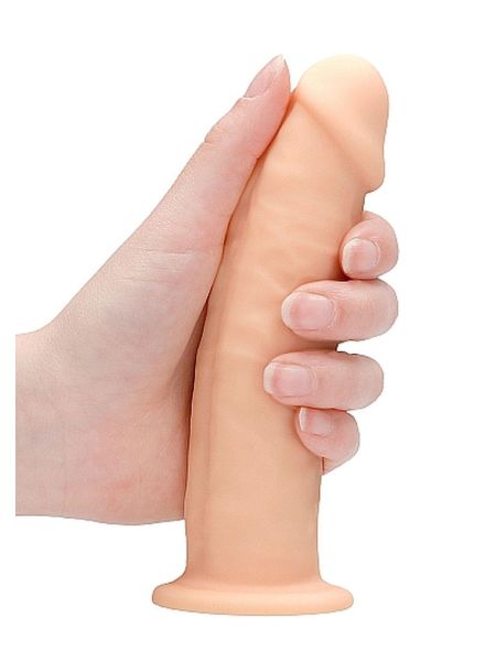 Silicone Dildo Without Balls - 15,3 cm - Flesh - 9