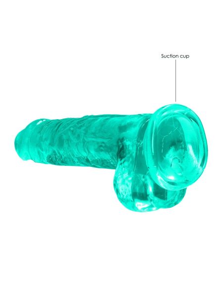 Realistic Dildo with Balls - 8""""/ 21 cm - 6