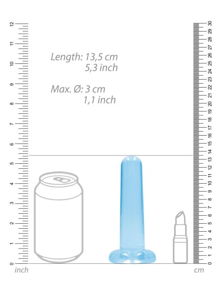 Non Realistic Dildo with Suction Cup - 5,3""""/ 13,5 cm - 5