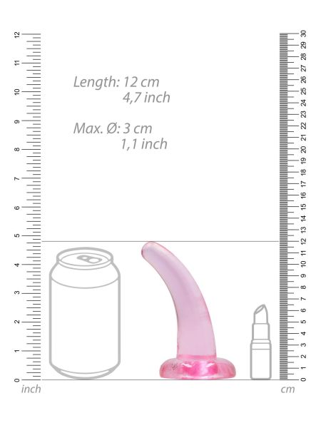 Non Realistic Dildo with Suction Cup - 4,5""""/ 11,5 cm - 5