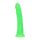 Slim Realistic Dildo with Suction Cup - Glow in the Dark - 8'' / 20 cm