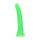 Slim Realistic Dildo with Suction Cup - Glow in the Dark - 9'' / 22,5 cm