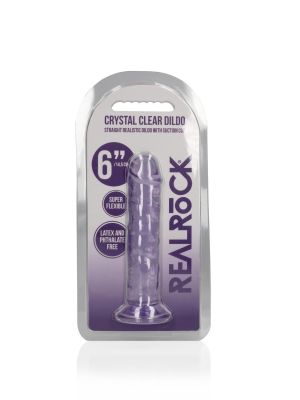 Straight Realistic Dildo with Suction Cup - 6'' / 14,5 - image 2