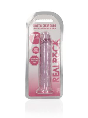 Straight Realistic Dildo with Suction Cup - 7'' / 18