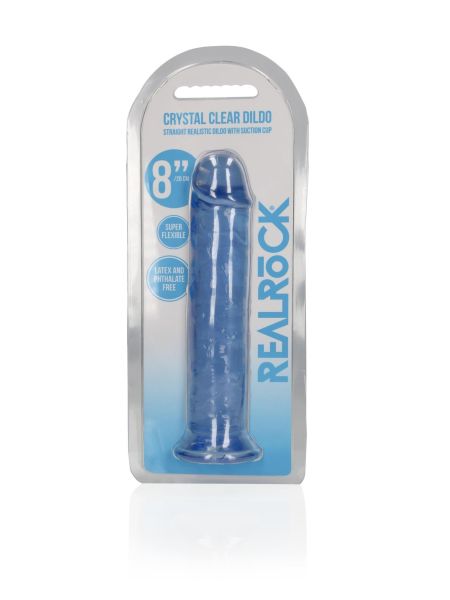 Straight Realistic Dildo with Suction Cup - 8'' / 20 - 2