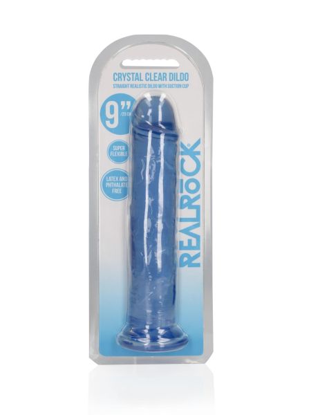 Straight Realistic Dildo with Suction Cup - 9'' / 23 - 2