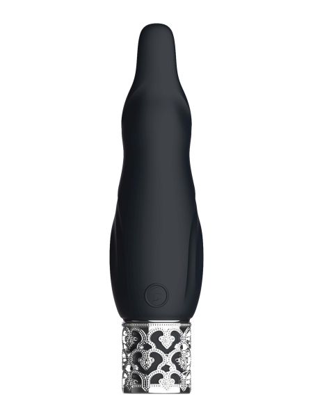 Sparkle - Rechargeable Silicone Bullet - Black - 3