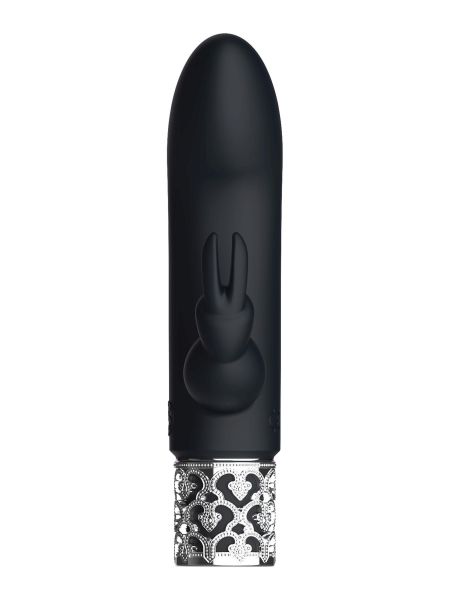 Dazzling - Rechargeable Silicone Bullet - Black - 3
