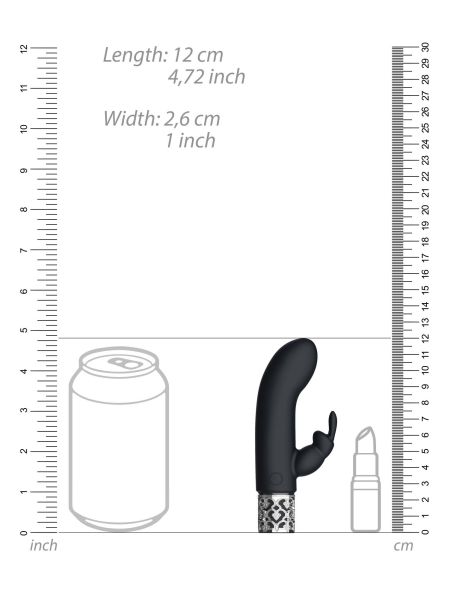 Dazzling - Rechargeable Silicone Bullet - Black - 5