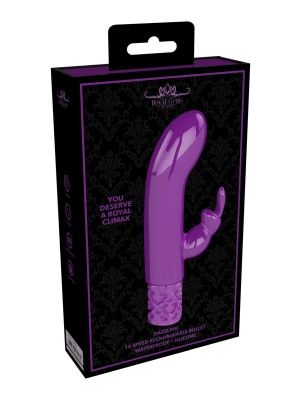 Dazzling - Rechargeable Silicone Bullet - Purple - image 2