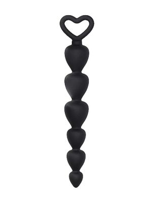 Silicone Anal Beads - Black