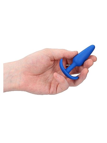 Slim Butt Plug - Blue - 4