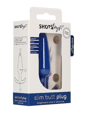 Slim Butt Plug - Blue - image 2