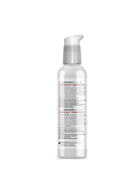 4 In 1 Lubricant with Chocolate Sensation Flavor - 4 fl oz / 118 ml - 2