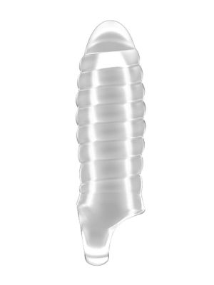 No.36 - Stretchy Thick Penis Extension - Translucent - image 2