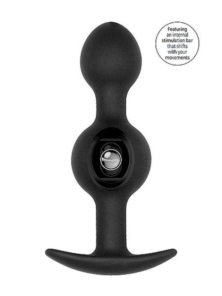 N0. 90 - Self Penetrating Butt Plug - Black