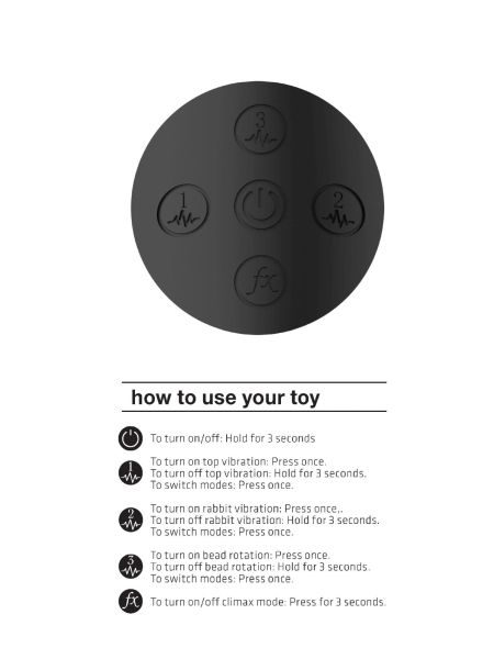 Cato - Pulse G-spot Rabbit - Black - 3
