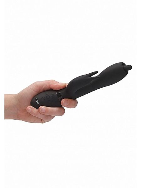 Nilo - Pinpoint Rotating G-spot Rabbit - Black - 9
