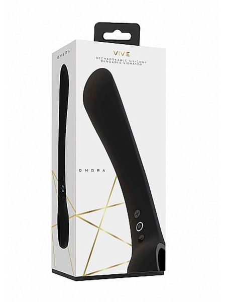 Ombra - Bendable Vibrator Punkt G - Black - 3