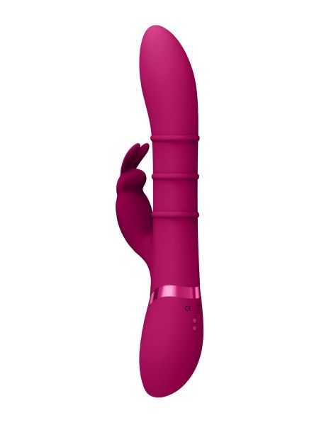 Stimulating Rings, Vibrating G-Spot Rabbit - Pink - 3