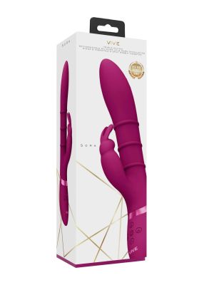 Stimulating Rings, Vibrating G-Spot Rabbit - Pink - image 2