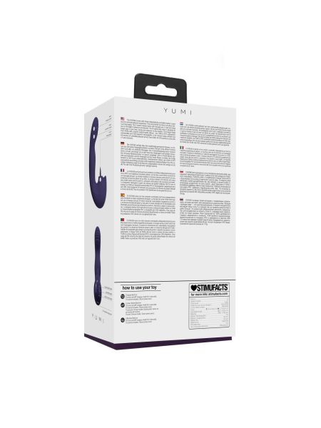 VIVE - Yumi - Rechargeable Triple Motor - G-Spot Finger Motion Vibrator and Flickering Tongue Stimul - 3