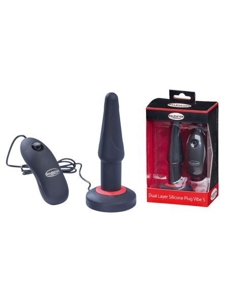 MALESATION Dual Layer Silicone Plug Vibe S