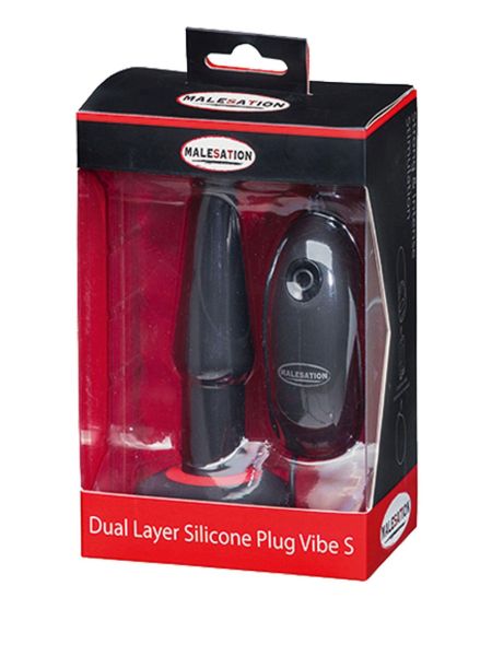 MALESATION Dual Layer Silicone Plug Vibe S - 3