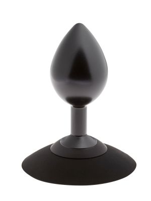 MALESATION Alu-Plug with suction cup medium, black - image 2