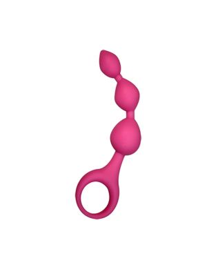 Plug/kulki-Artykuł wspomagania - Dildo Silic. Triball. Amuse-G. Pink - image 2
