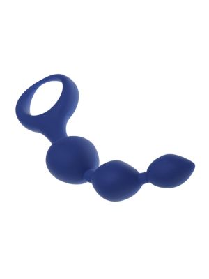 Plug/kulki-Dildo Silic. Triball. Amuse-G. Blue - image 2