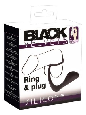 Black Velvets Ring & Plug