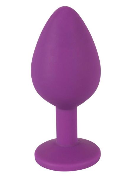 Colorful Joy Jewel Purple Plug - 3