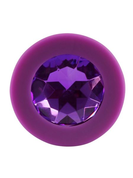 Colorful Joy Jewel Purple Plug - 5
