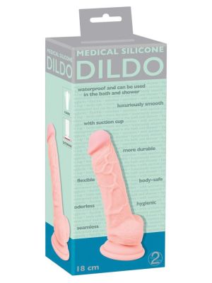 Medical Silicone Dildo 18 cm