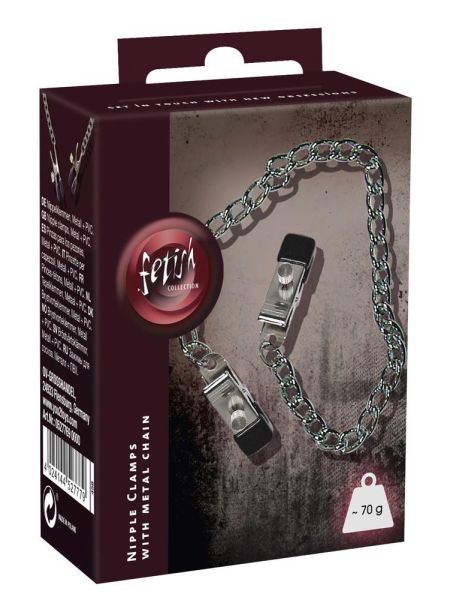 Boob Chain + Nipple Clamps SX