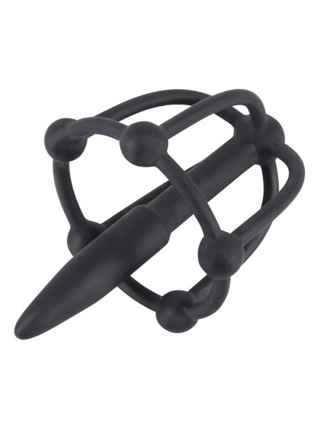 Penis Plug with Glans Cage - 3