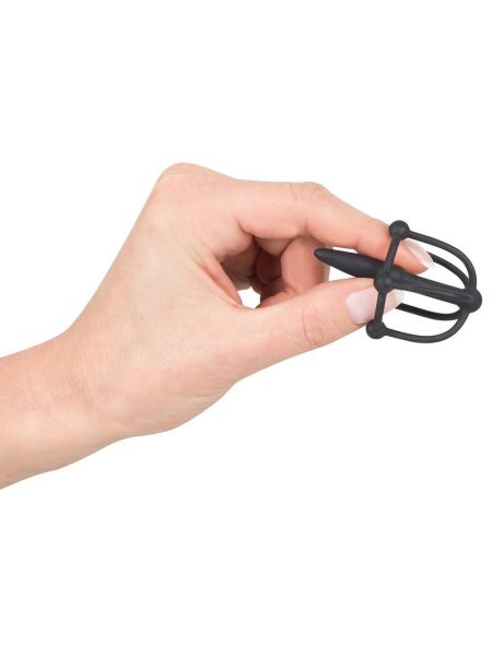 Penis Plug with Glans Cage - 6