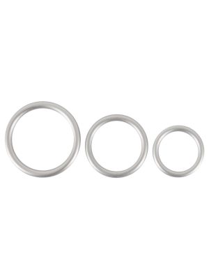 Metallic Silicone Cock ring se - image 2