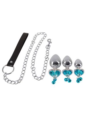 Butt Plug Set with a Leash - image 2
