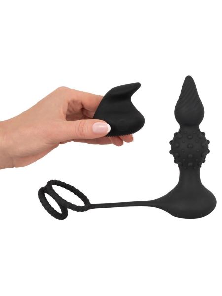 Rebel RC butt plug with cock&b - 8