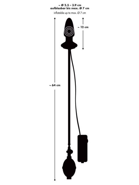 Fanny Hill´s Butt Plug black - 8