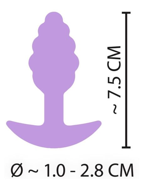 Cuties Plugs Purple - 8