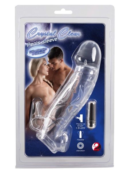 Chrystal Skin Penis Sleeve Vi.