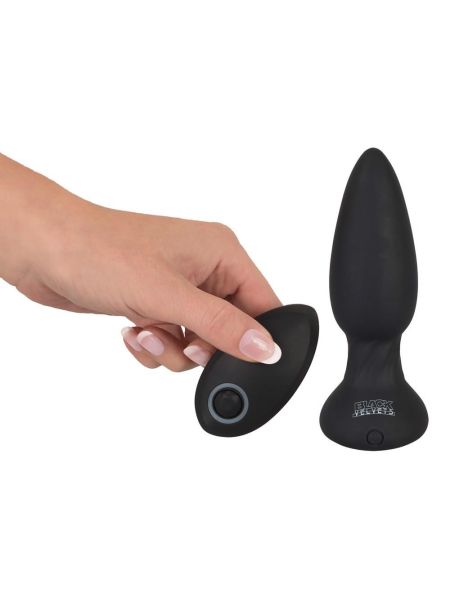 Black Velvets RC Vibrating Plu - 5