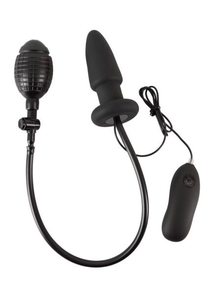 Inflatable vibrating butt plug - 2