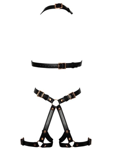Bad Kitty Harness L/XL rose - 7