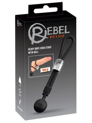 Rebel Heavy Rope Cock w Ball