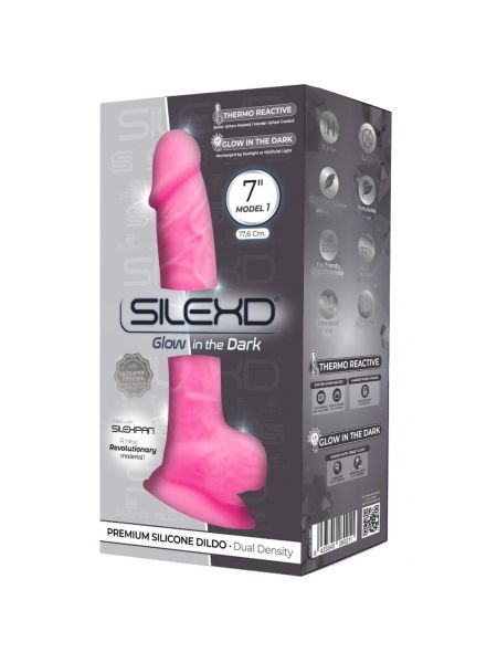 Model 1 7"" Pink Glow in the Dark - 3