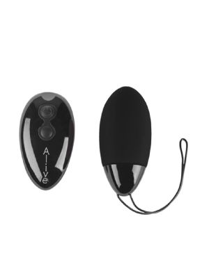 Jajko/wibr-Wibrator - Magic Egg Max Remote control. Func:10.Black. AAA - image 2